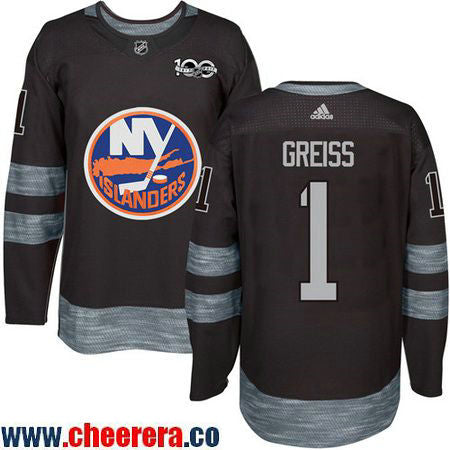 Thomas Greiss New York Islanders black jersey
