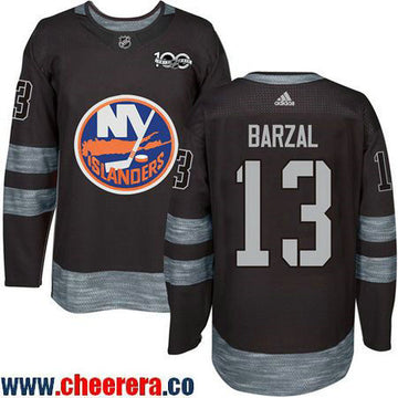 Mathew Barzal New York Islanders black jersey
