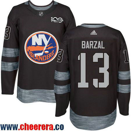 Mathew Barzal New York Islanders black jersey