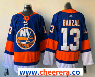 Mathew Barzal New York Islanders blue Home jersey