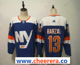 Mathew Barzal New New York Islanders blue Home jersey