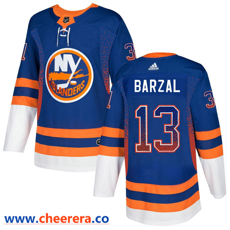Mathew Barzal New York Islanders royal Fashion jersey