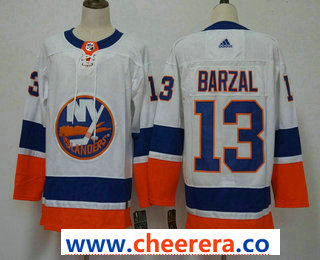 Mathew Barzal New York Islanders white jersey
