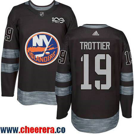 Bryan Trottier New York Islanders black jersey
