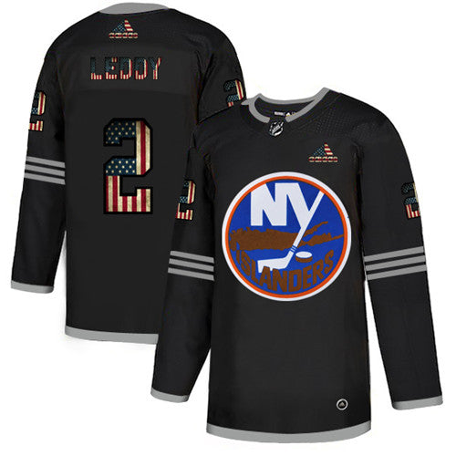 Nick Leddy New York Islanders grey jersey