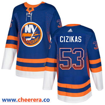 Casey Cizikas New York Islanders royal Fashion jersey