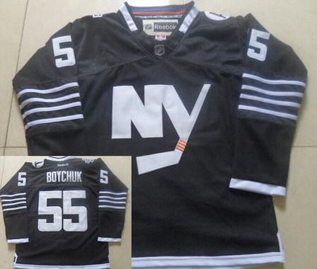 Johnny Boychuk New York Islanders black Alternate jersey
