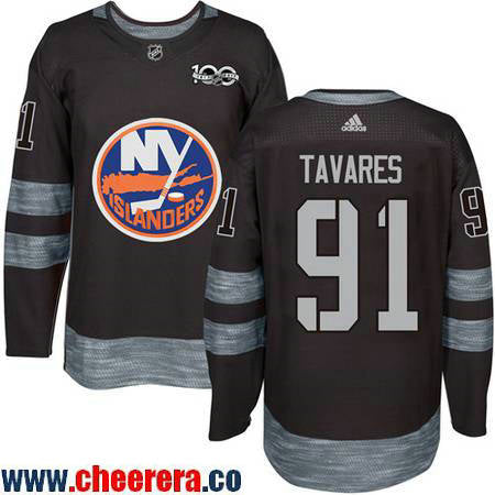 John Tavares New York Islanders black jersey