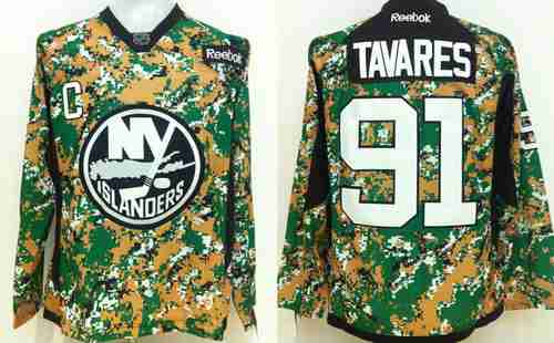 NY John Tavares Digital New York Islanders camo Camo jersey