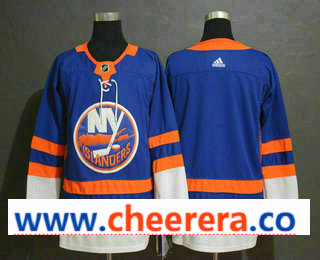 Custom New York Islanders blue Fashion jersey