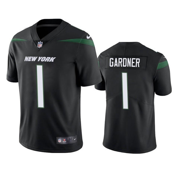 Ahmad Gardner New York Jets black Vapor jersey