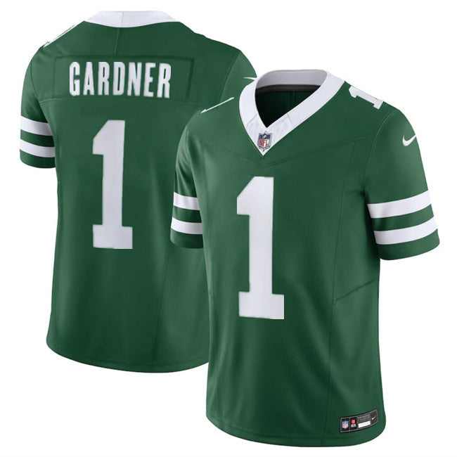 Sauce Gardner New York Jets green Vapor jersey