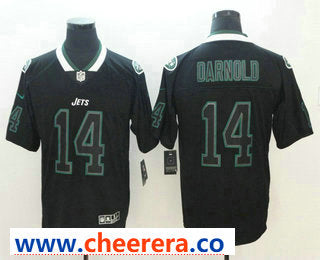 Sam Darnold New York Jets black Color Rush jersey