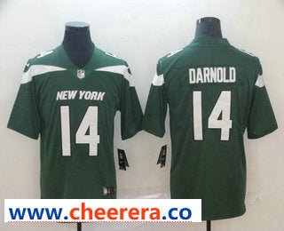 Sam Darnold New York Jets green Vapor jersey