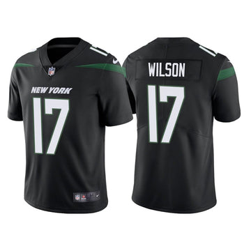 Garrett Wilson New York Jets black Vapor jersey