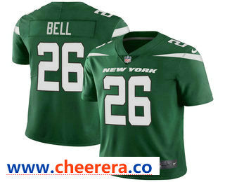 Le'Veon Bell New York Jets green Vapor jersey