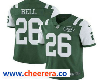 Le'Veon Bell New York Jets green Vapor jersey