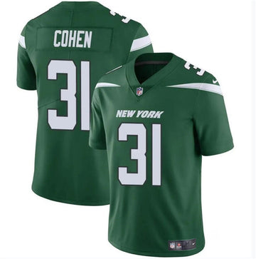 Tarik Cohen New York Jets green Vapor jersey