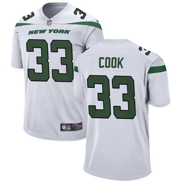 Dalvin Cook New York Jets white Vapor jersey