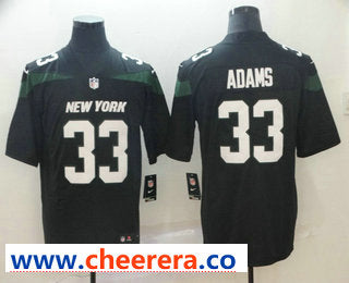 Jamal Adams New York Jets black Vapor jersey