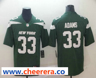Jamal Adams New York Jets green Vapor jersey