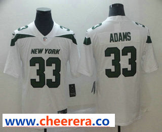 Jamal Adams New York Jets white Vapor jersey