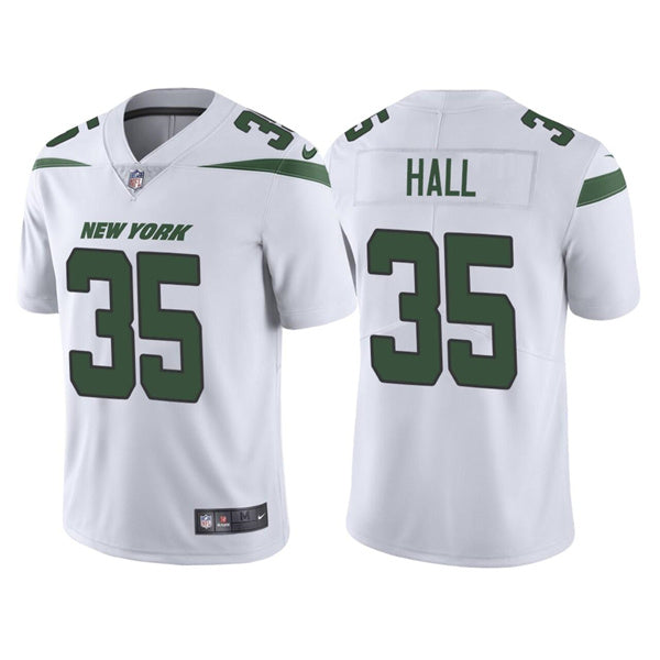 Breece Hall New York Jets white Vapor jersey