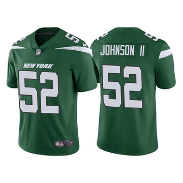 Jermaine Johnson II New York Jets green Vapor jersey