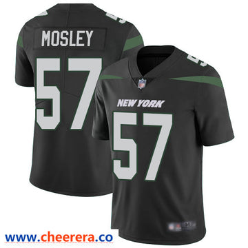CJ Mosley New York Jets black Vapor jersey