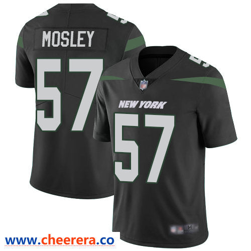 CJ Mosley New York Jets black Vapor jersey