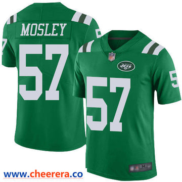 CJ Mosley New York Jets green Color Rush jersey