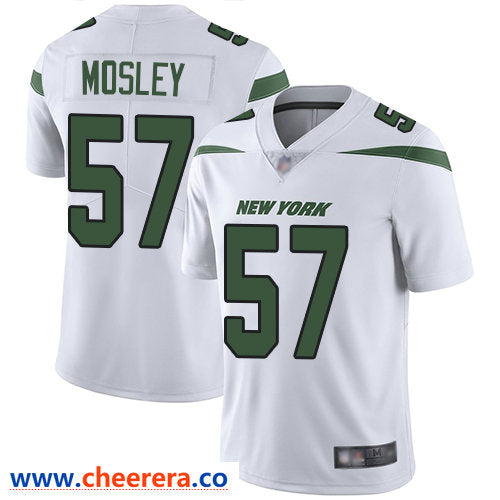 CJ Mosley New York Jets white Vapor jersey