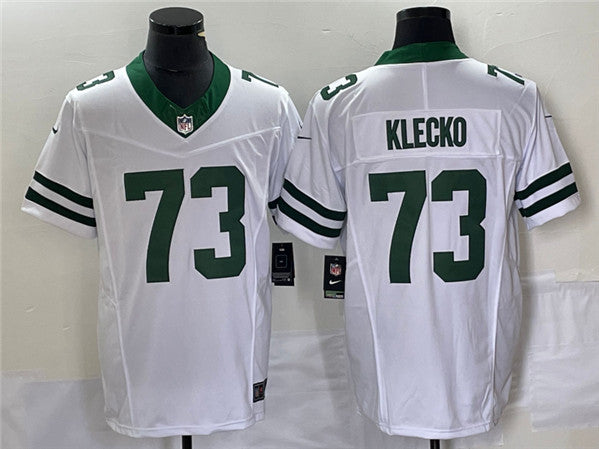 Joe Klecko New York Jets white Vapor jersey