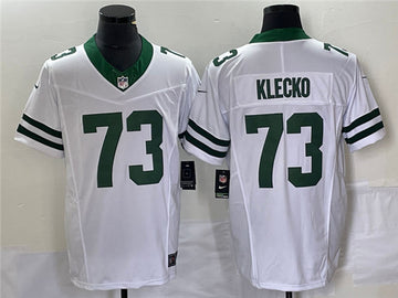 Joe Klecko New York Jets white Vapor jersey