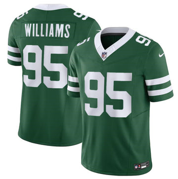 Garrett Wilson New York Jets green Vapor jersey