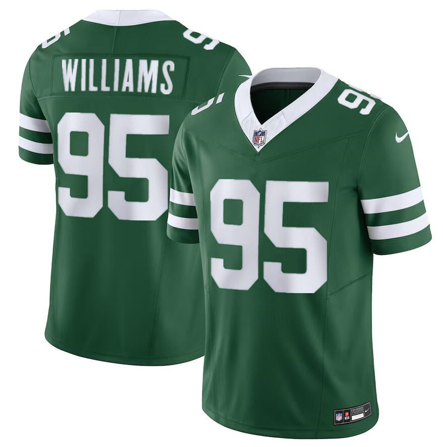 Garrett Wilson New York Jets green Vapor jersey