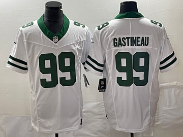 Mark Gastineau New York Jets white Vapor jersey