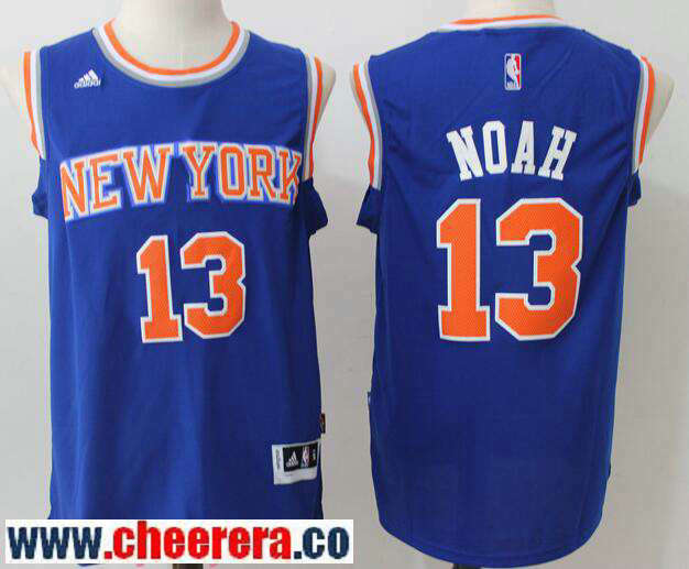 Joakim Noah New York Knicks blue jersey