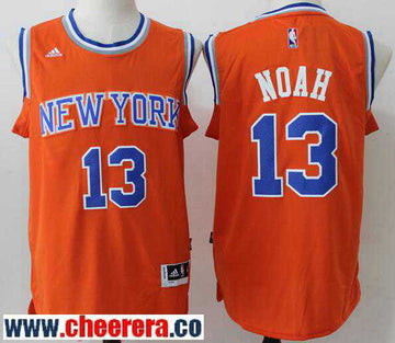 Joakim Noah New York Knicks orange jersey