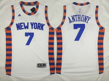 Carmelo Anthony Revolution New York Knicks white jersey