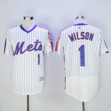 Mookie Wilson New York Mets white jersey