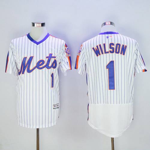 Mookie Wilson New York Mets white jersey