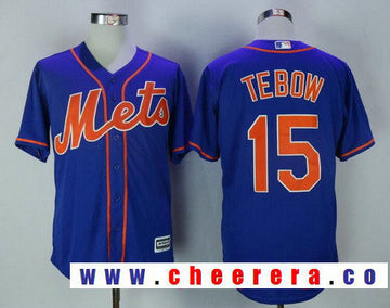 Tim Tebow New York Mets royal jersey
