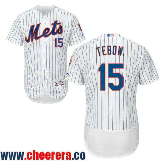 Tim Tebow New York Mets white Home jersey