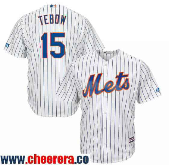 Tim Tebow New York Mets white Home jersey