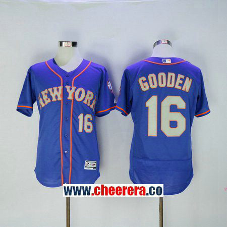 Dwight Gooden New York Mets blue jersey