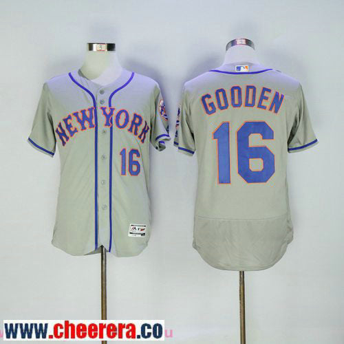 Dwight Gooden New York Mets gray jersey