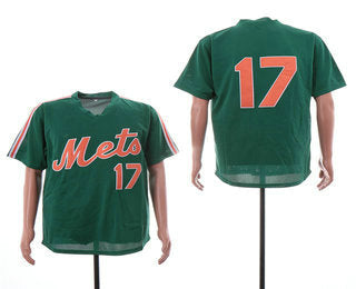 Keith Hernandez New York Mets green Throwback jersey