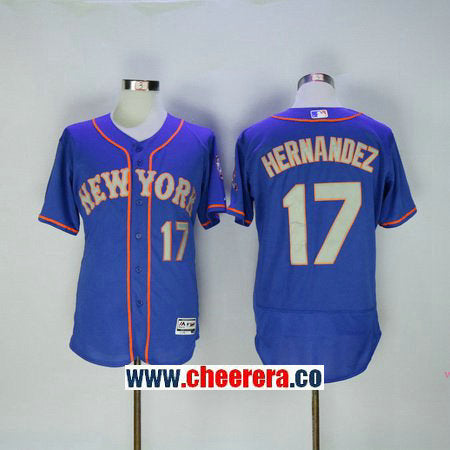 Keith Hernandez New York Mets blue jersey