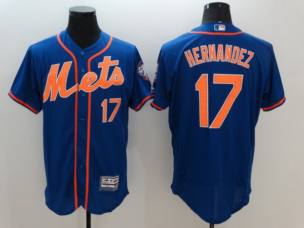 Keith Hernandez New York Mets blue jersey